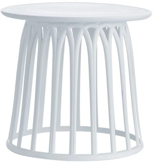 96945 SABA ΤΡΑΠΕΖΑΚΙ ΒΟΗΘΗΤΙΚΟ PP-UV ΑΣΠΡΟ Φ50x45cm (ΣΕΤ 4 ΤΕΜΑΧΙΩΝ)