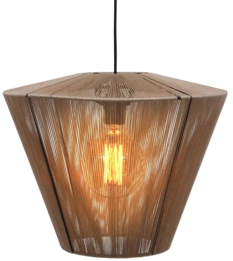 329164 ΜΟΝΟΦΩΤΟ FYLLIANA CORD ΚΑΦΕ 40X32ΕΚ Ε27