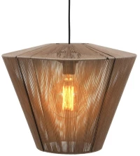 329164 ΜΟΝΟΦΩΤΟ FYLLIANA CORD ΚΑΦΕ 40X32ΕΚ Ε27