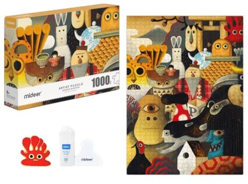289557 Mideer παζλ Artist - Japanese Monsters 1000 τεμαχίων με pin