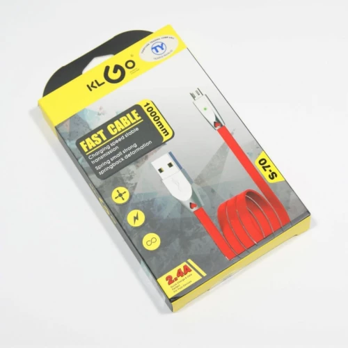ΕΛΑΣΤΙΚΟ MICRO USB ΚΑΛΩΔΙΟ 2.4A ΦΟΡΤΙΣΗΣ ΚΑΙ ΜΕΤΑΦΟΡΑΣ ΔΕΔΟΜΕΝΩΝ KLGO PH-S-70