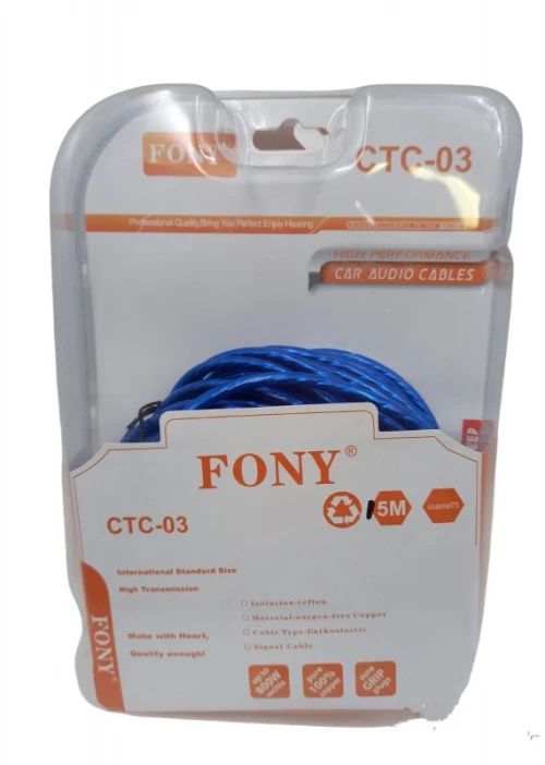 ΚΑΛΩΔΙΟ ΗΧΟΥ RCA 15m CTC-03