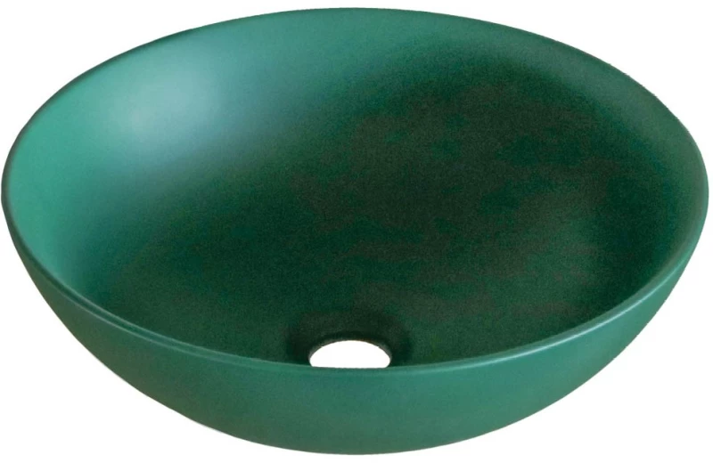 Ceramita F434 Green Matt 40x40 - Επιτραπέζιος νιπτήρας