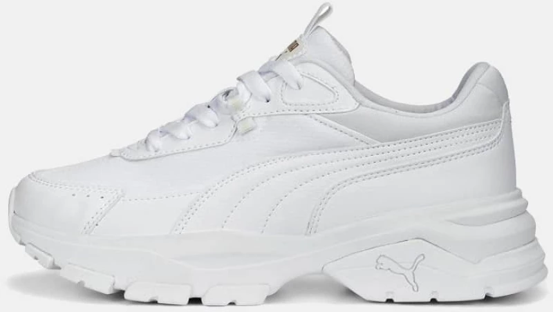 Puma Cassia Via Γυναικεία Chunky Sneakers White (389223-01)