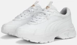Puma Cassia Via Γυναικεία Chunky Sneakers White (389223-01)