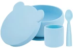 Σετ φαγητού MinikOiOi BLW Blue
