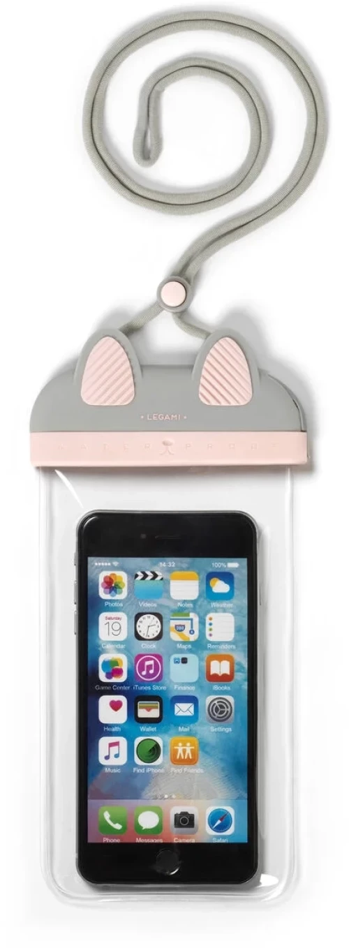 Αδιάβροχη Θήκη Κινητού Legami Milano Kitty 6.5   Ροζ WPP0003