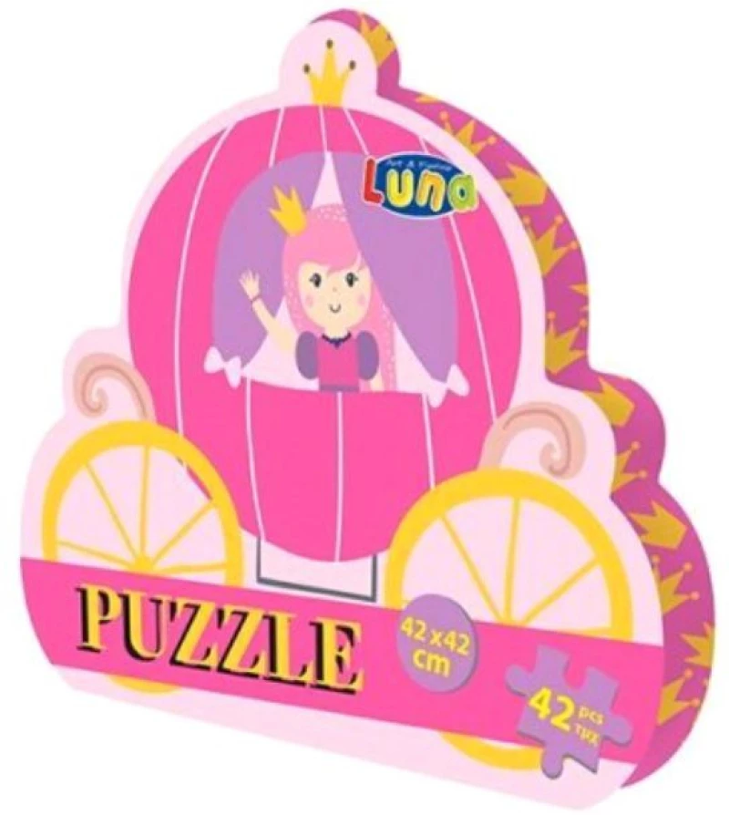 Παιδικό Puzzle Luna Πριγκίπισσες 42x42cm 42pcs 3+ Ετών 621773