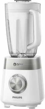 Philips HR2224/00 Μπλέντερ για Smoothies 2lt 800Watt Λευκό