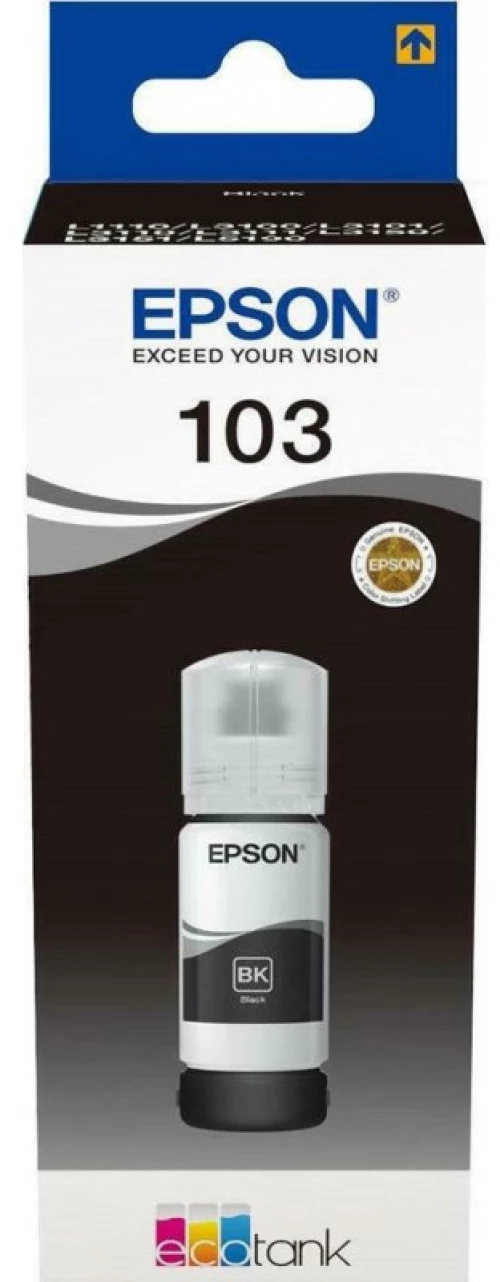 Epson 103 Μελάνι Εκτυπωτή InkJet Μαύρο (C13T00S14A)
