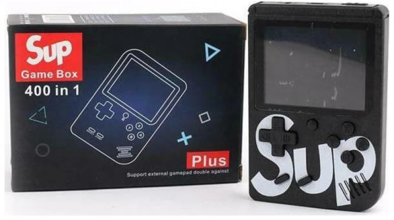 Ηλεκτρονική Παιδική Κονσόλα Χειρός Mini 8-Bit Μαύρη για 6+ Ετών