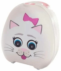 My Carry Potty Φορητό Γιο Γιο "Cat" με Καπάκι Ροζ