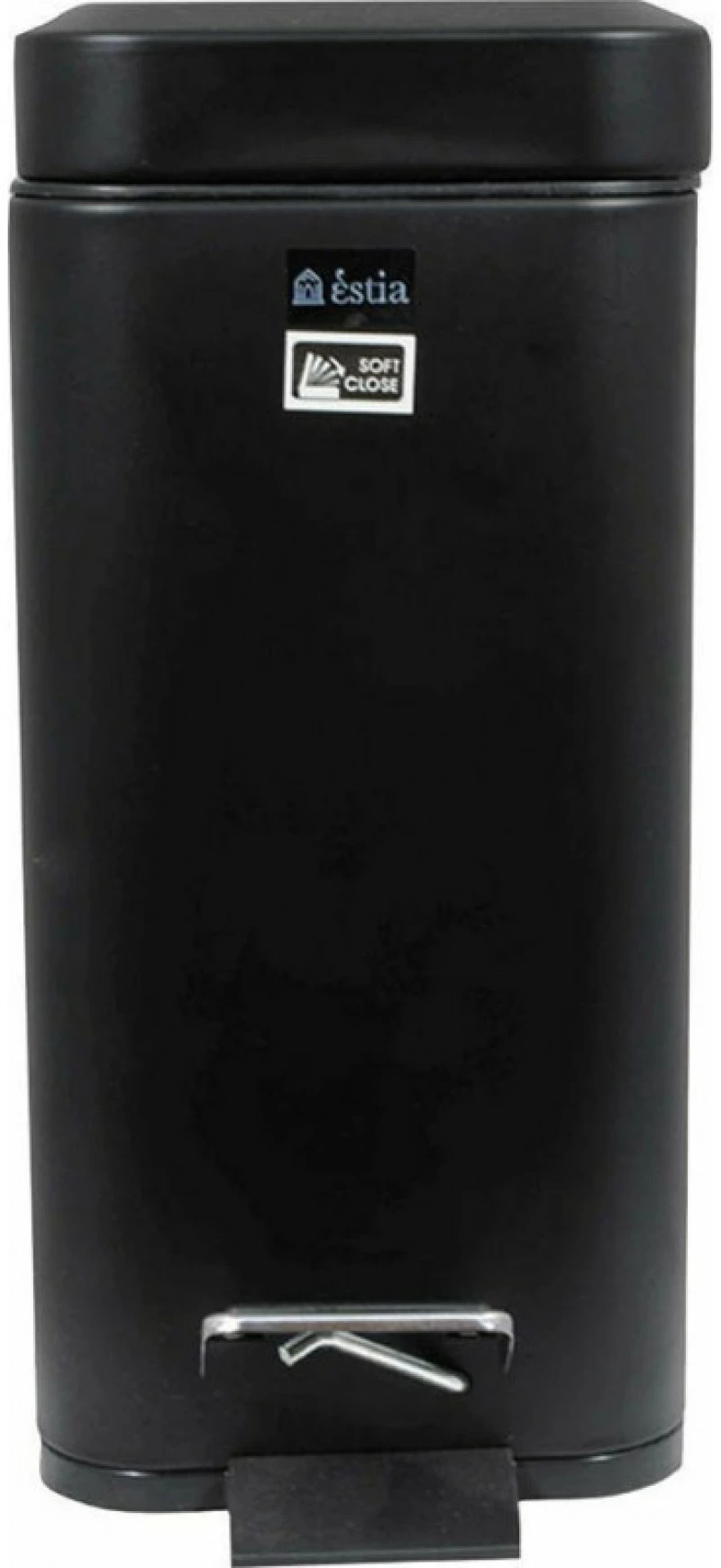 Estia 02-5566 Inox Καλαθάκι Μπάνιου 5lt Black Matt