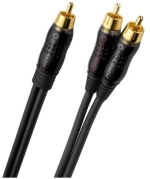 Οehlbach BOOOM Καλώδιο Subwoofer Y-RCA RCA - 2 x RCA 5m Μαύρο - OEM