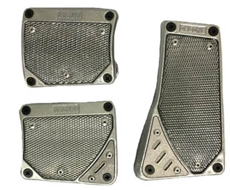 Πεντάλ Αλουμινίου Universal Racing Με Σίτα 3 Τμχ