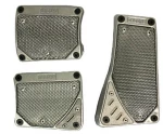 Πεντάλ Αλουμινίου Universal Racing Με Σίτα 3 Τμχ