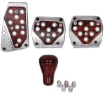 Πεντάλ Αλουμινίου Universal Deluxe Sports Kit Ξύλο 5 Τμχ