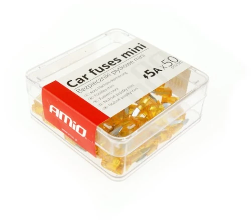 ΑΣΦΑΛΕΙΕΣ MINI 5A - ΚΟΥΤΙ 50ΤΕΜ