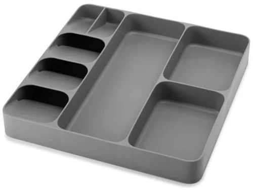 260061 Θήκη για μαχαιροπίρουνα, γκρι, 40x38,5x5εκ.