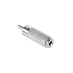 292669 ΑΝΤΑΠΤΟΡΑΣ 3.5MM MONO - RCA M/F ΜΕΤΑΛΛΙΚΟΣ