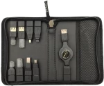 295337 OKION TRAVEL KIT ΜΕ ΑΝΑΔΙΠΛΟΥΜΕΝΟ ΚΑΛΩΔΙΟ SPIN-N-GO