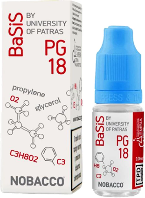 NOBACCO Βάση BaSIS - PG 18mg