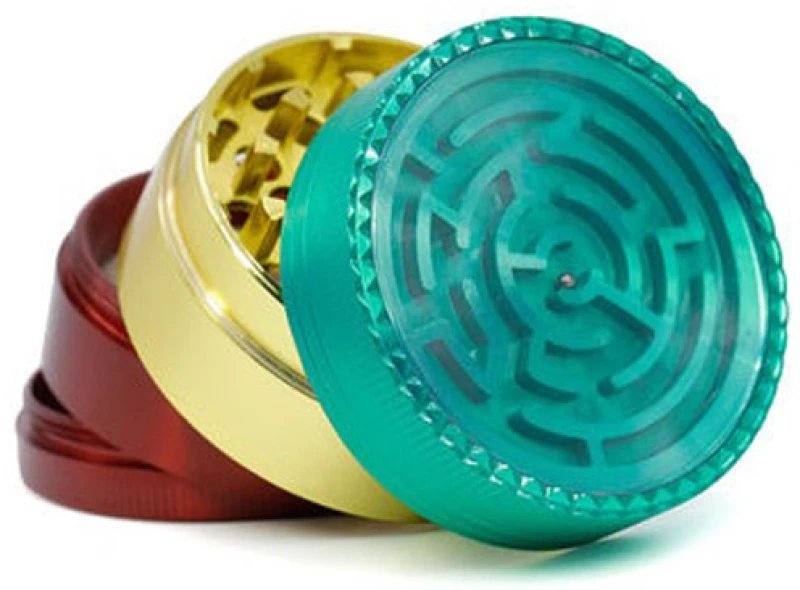 Grinder Τρίφτης 53mm Rasta «Labyrinth» - 4 Parts