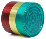 Grinder Τρίφτης 53mm Rasta «Labyrinth» - 4 Parts
