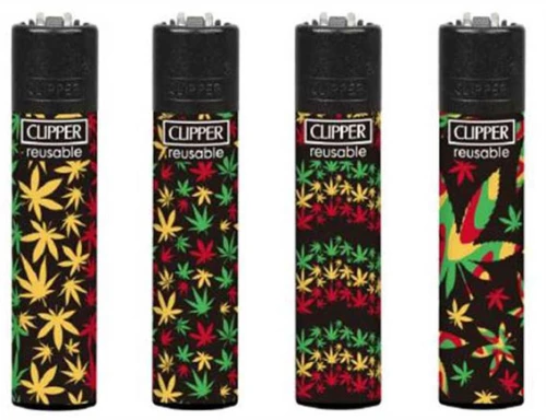 Clipper Αναπτήρας Μεγάλος - Rastafarian