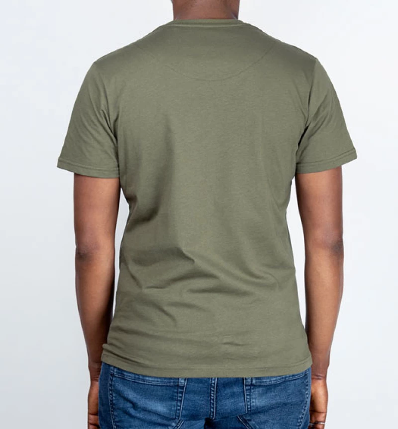 The Bulldog Amsterdam Μπλουζάκι Original Embossed Army Green