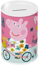 Κουμπαράς μεταλλικός Peppa Pig 10x15cm