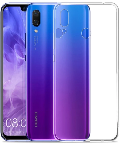 Powertech Θήκη Ultra Slim Mob-1290 Για Huawei Y9 2019, Διάφανη