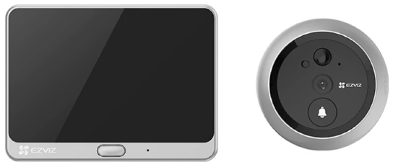 EZVIZ smart κουδούνι με κάμερα & οθόνη DP2C, WiFi, 1080p, PIR, 4600mAh