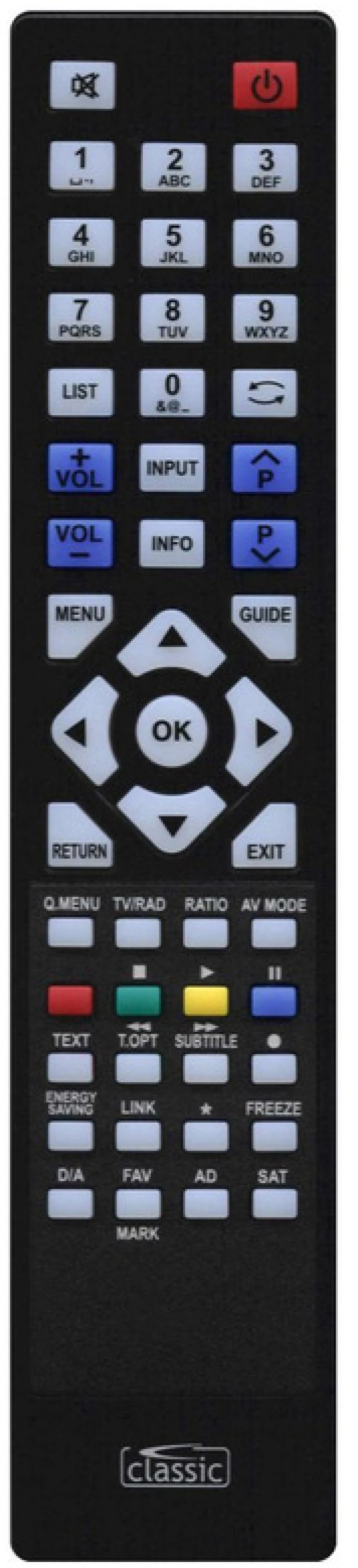 291545 CLASSIC ΤΗΛΕΧΕΙΡΙΣΤΗΡΙΟ IRC87049 ΓΙΑ FERGUSON LCD-TV