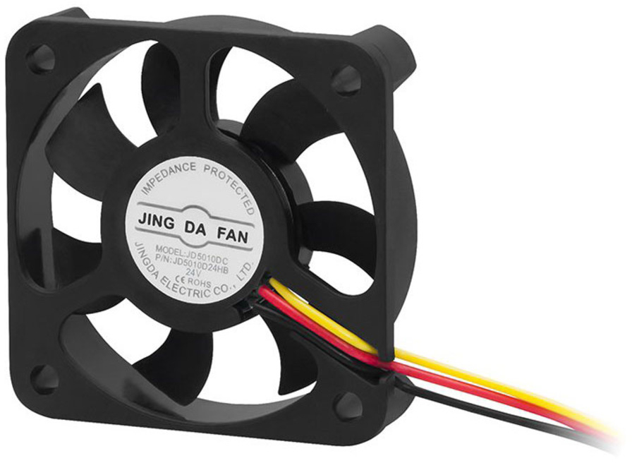 291348 ΑΝΕΜΙΣΤΗΡΑΣ 50X50X10MM 24V ΜΕ ΡΟΥΛΕΜΑΝ