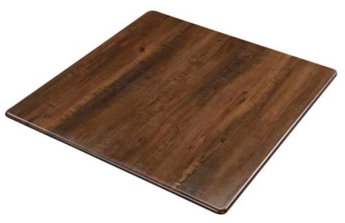 74016 CONTRACT SLIQ NORMAL ΕΠΙΦΑΝΕΙΑ ΤΡΑΠΕΖΙΟΥ Τ.WERZALIT, ΑΠΟΧΡΩΣΗ WALNUT 70x70cm/16mm