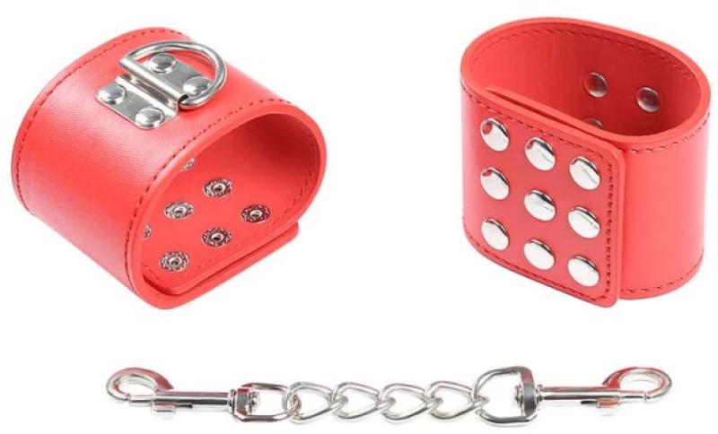 OHMAMA FETISH WRIST RESTRAINTS SNAP FASTEN