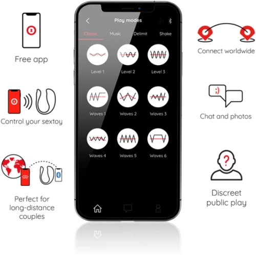 ΔΟΝΗΤΗΣ ONINDER VIBRATING EGG PINK - FREE APP