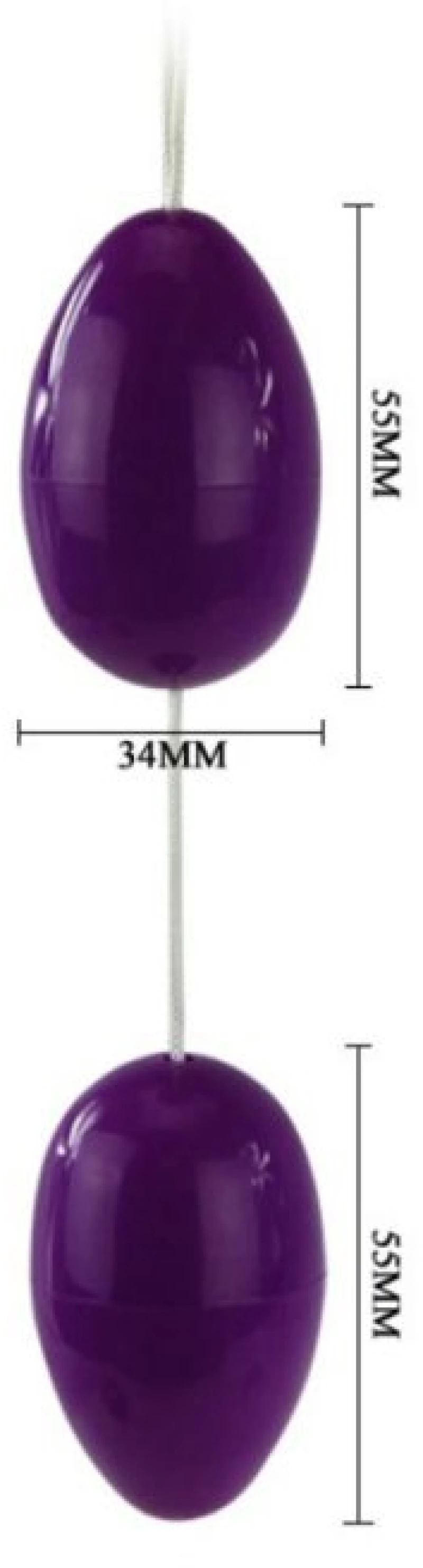 TWINS BALLS ANAL BEADS PINK