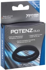 POTENZ DUO BLACK RINGS - M