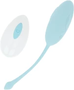 OH MAMA TEXTURED VIBRATING EGG 10 MODES - BLUE