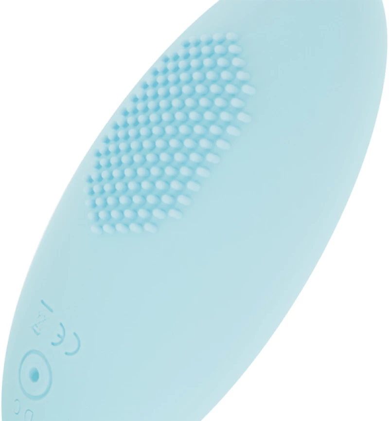 OH MAMA TEXTURED VIBRATING EGG 10 MODES - BLUE