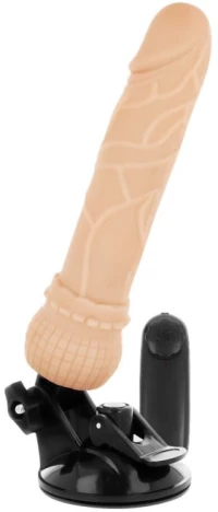 BASECOCK REALISTIC VIBRATOR REMOTE CONTROL FLESH 19.5CM