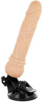 BASECOCK REALISTIC VIBRATOR REMOTE CONTROL FLESH 19.5CM