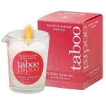 TABOO CANDLE MASSAGE WOMAN PLAISIR CHARNEL SMELL CACACO FLOWER