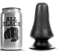 ALL BLACK ANAL PLUG 12CM