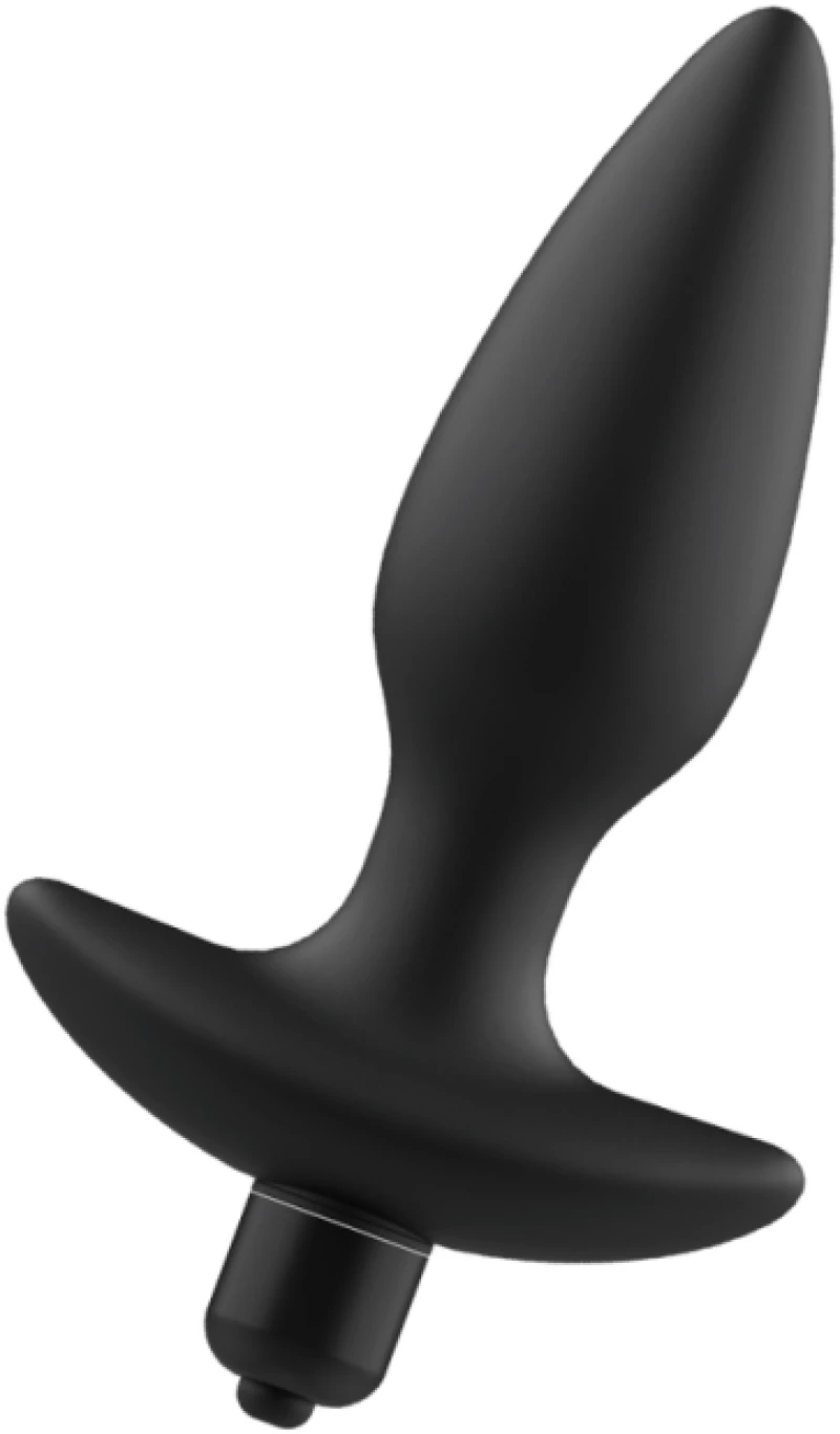 ΠΡΩΚΤΙΚΗ ΣΦΗΝΑ ADDICTED TOYS MASSAGER PLUG ANAL WITH VIBRATION BLACK