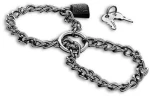 METAL HARD STEEL CHAIN CUFFS