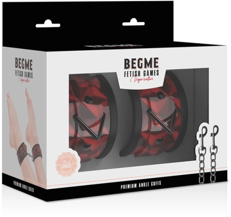 BEGME RED EDITION ANKLE CUFFS