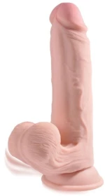 KING COCK PLUS 3D COCK SWINGING BALLS 20.3 CM